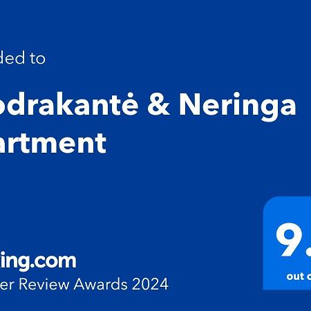 Juodrakante & Neringa Apartment Juodkrantė Eksteriør billede